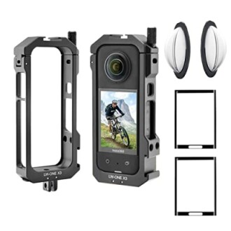 Aluminum Frame Cage Sticky Lens Guard Set Screen Protector for Insta360 X3: A Comprehensive Review